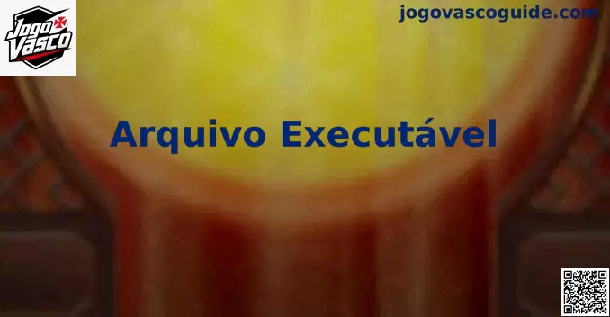 Ilustração relacionada a arquivo executável, segurança digital e execução de programas