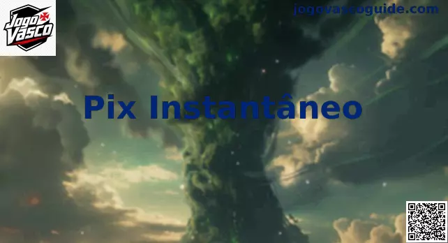 Interface explicativa do Pix Instantâneo no Brasil