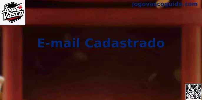 E-mail Cadastrado Jogo Vasco