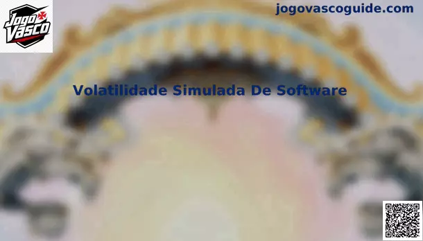 Gráfico ilustrativo de Volatilidade Simulada De Software no Jogo Vasco