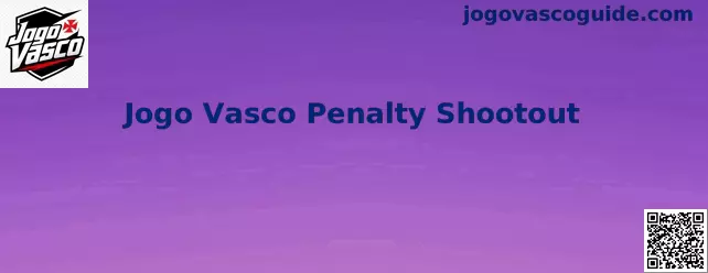 Representação do jogo Vasco Penalty Shootout
