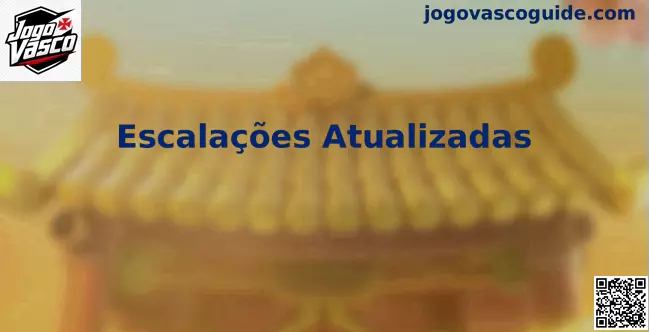 Escalações Atualizadas de Futebol