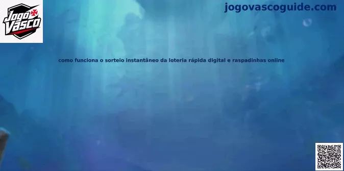 Sorteio instantâneo loteria digital e raspadinhas online
