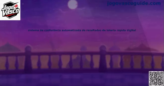 Sistema de conferência automatizada de resultados de loteria rápida digital