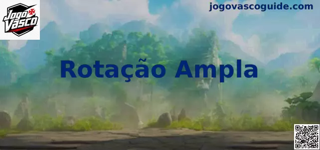 Esquema tático de Rotação Ampla no Jogo Vasco
