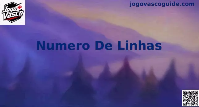 Numero De Linhas no Jogo Vasco
